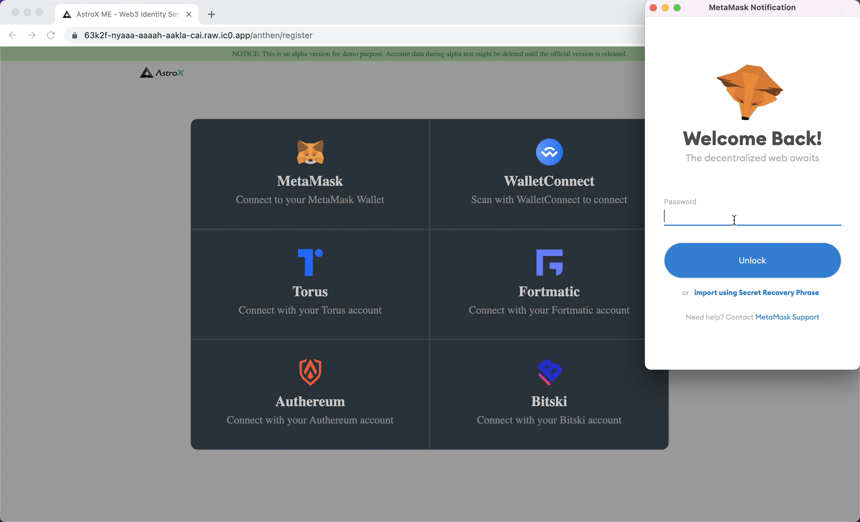 homepage